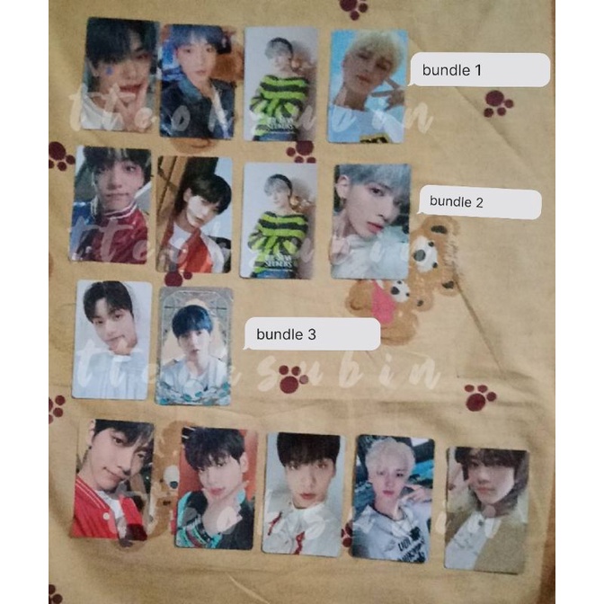 TXT PHOTOCARD (SOOBIN R, SOOBIN HARLEY, ETC)