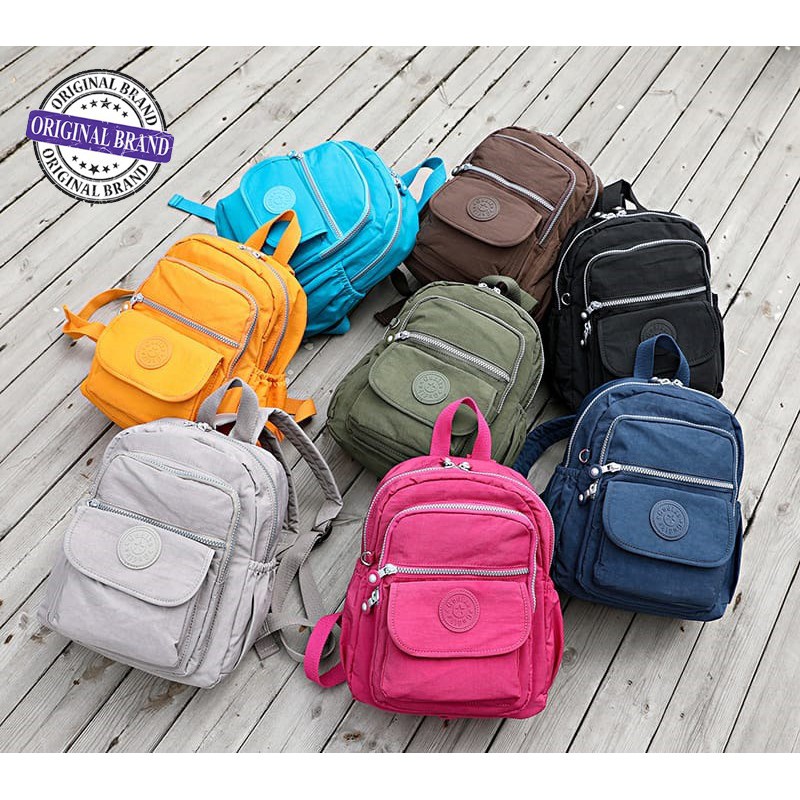 GUDIKA 5017 | Backpack Waterproof Wanita Tas Ransel Laptop Anti Air Import Original | Ransel Cewek | Ransel Perempuan | Tas Wanita