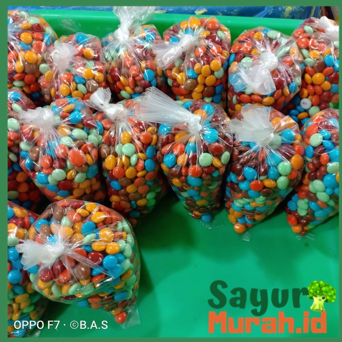 

Cokelat Choco Chips Rainbow | Lagie Warna Warni