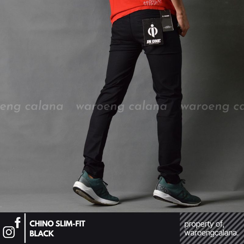 Celana panjang chino selimfit Original IN-ONE ukuran 27.28.29.30.31.32.33.34.