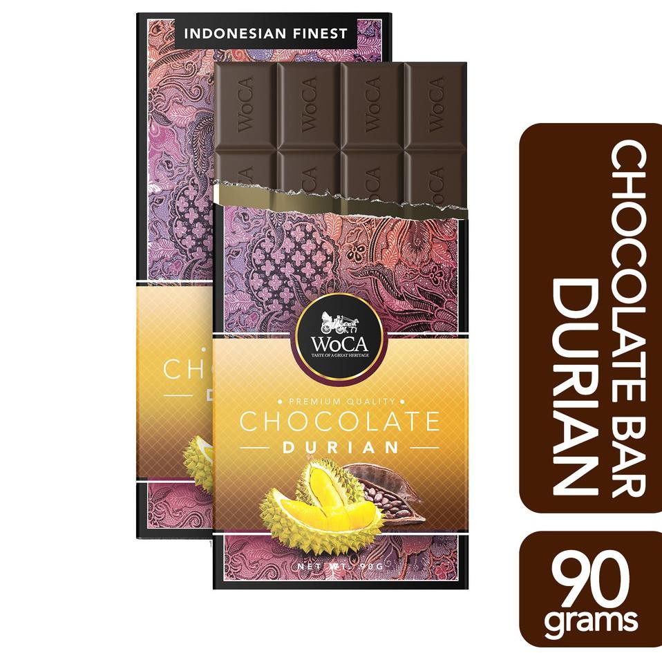 

Produk Keren 87TUA WoCA Coklat Durian Premium Chocolate 90 gram 99 Best Produk