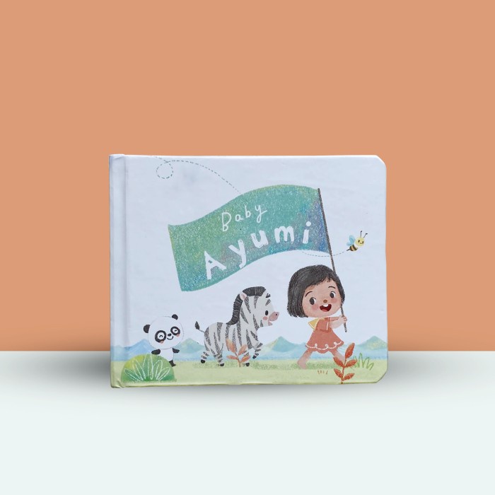 

TURUN HARGA Buku Anak Personalized Bookabook Baby Animals BR282