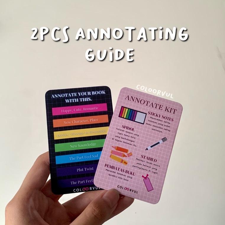 

Promo Termurah HnP [BISA COD][BACA DESKRIPSI] Annotating Kit / Perlengkapan Untuk Mencatat Produk@ada