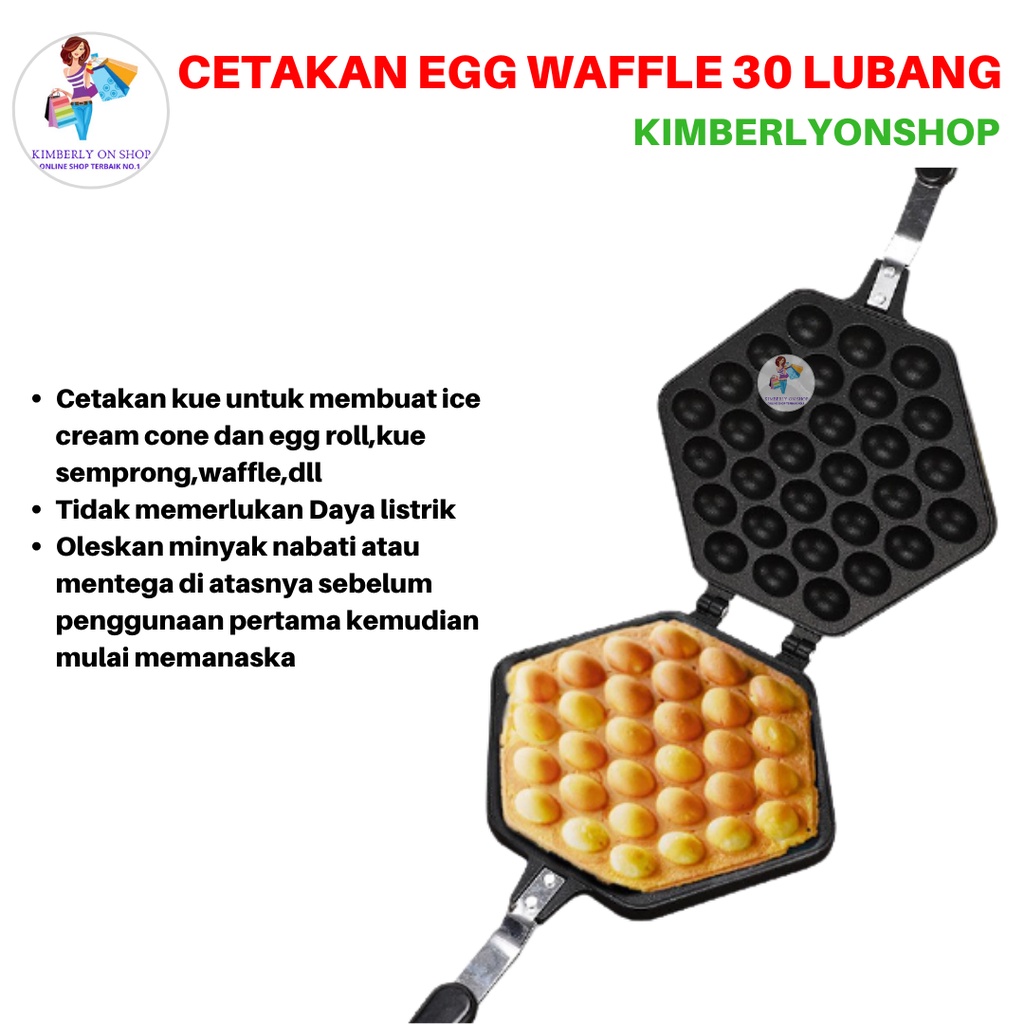 Cetakan Kue egg waffle egg waffle pan