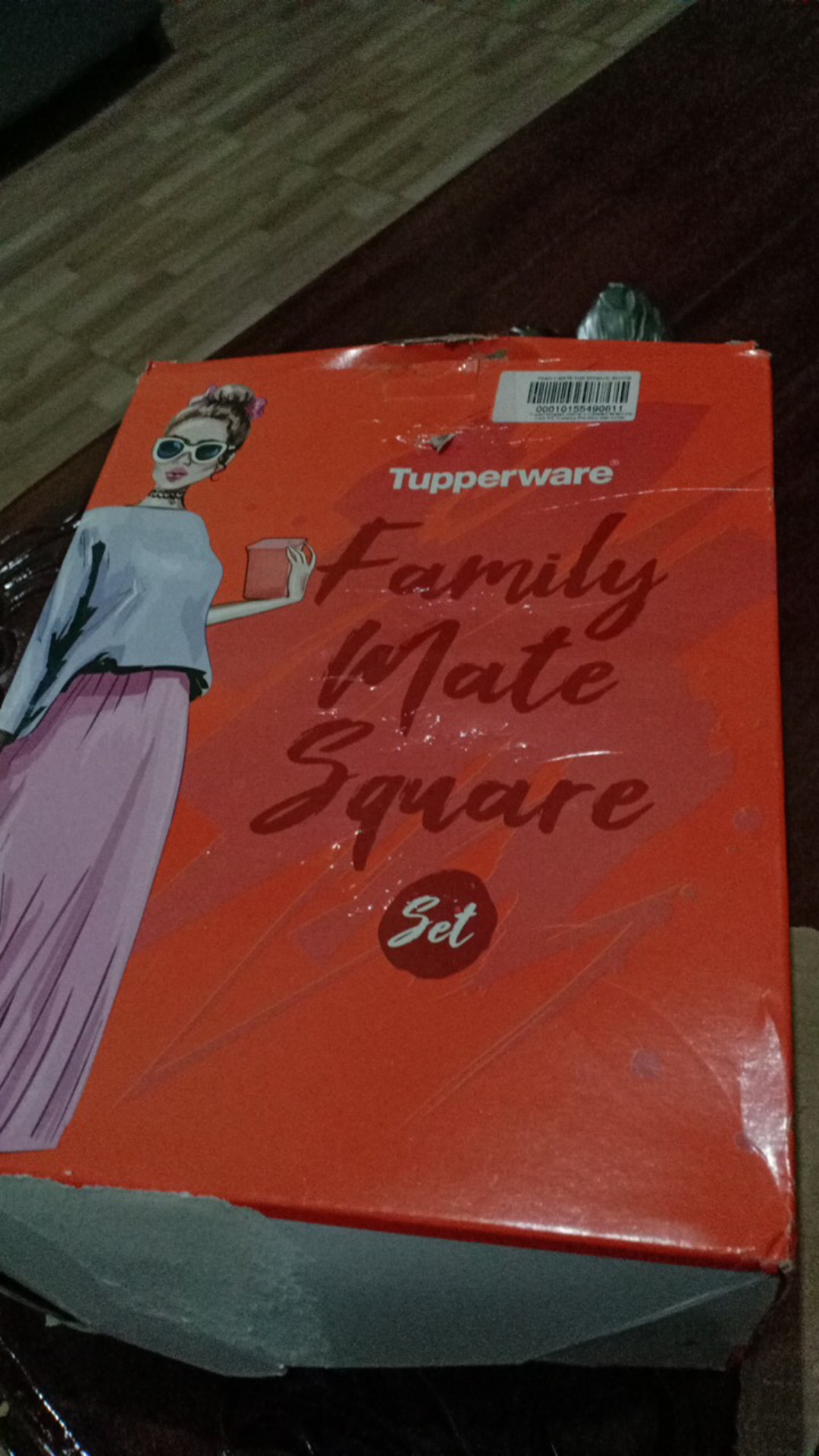 Family Mate Square Set ( Toples ) Tupwr
