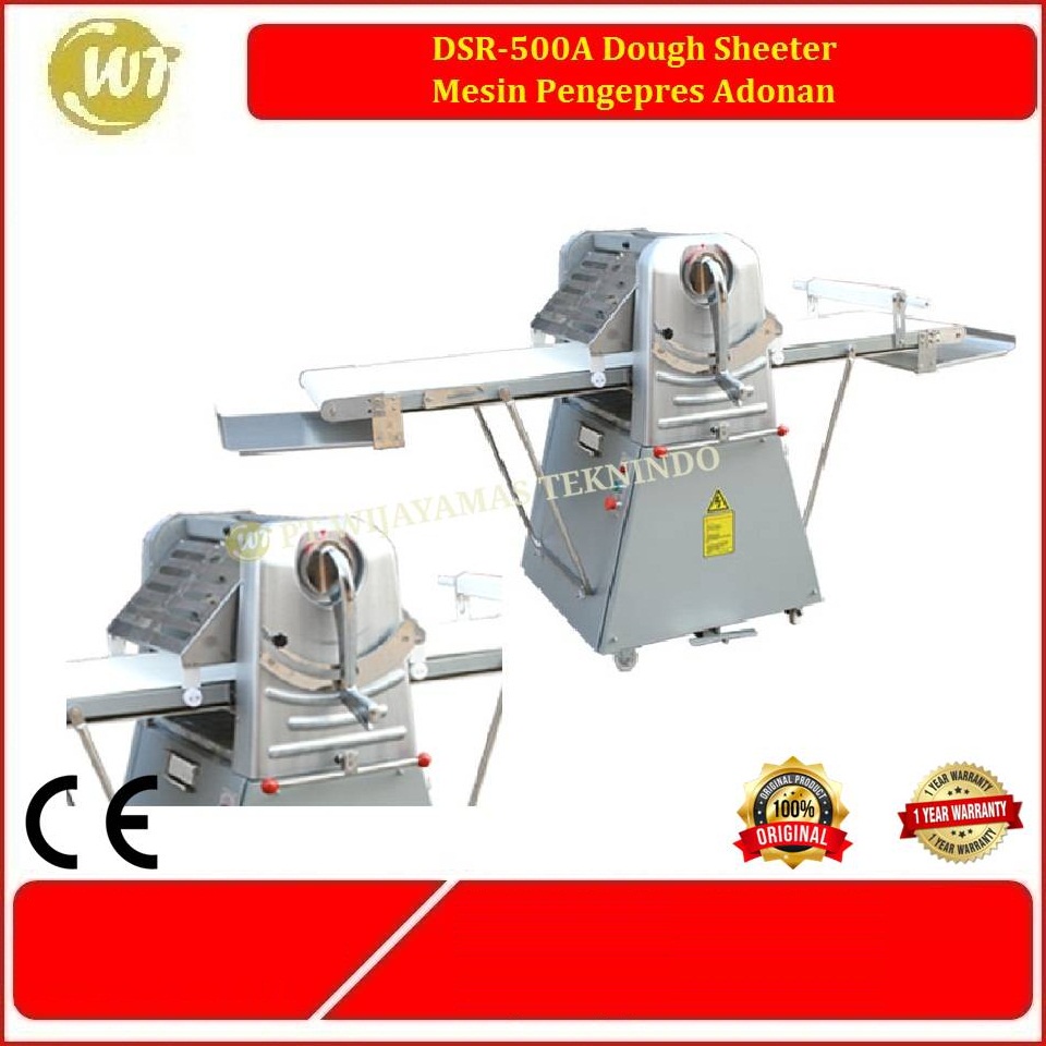 DSR-500A Dough Sheeter – Mesin Pengepres Adonan