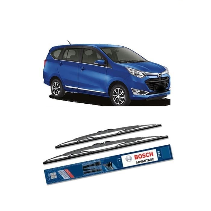 Wiper Bosch Advantage Daihatsu Sigra 22&quot; &amp; 17&quot; Sepasang Wiper Daihatsu Kanan Kiri