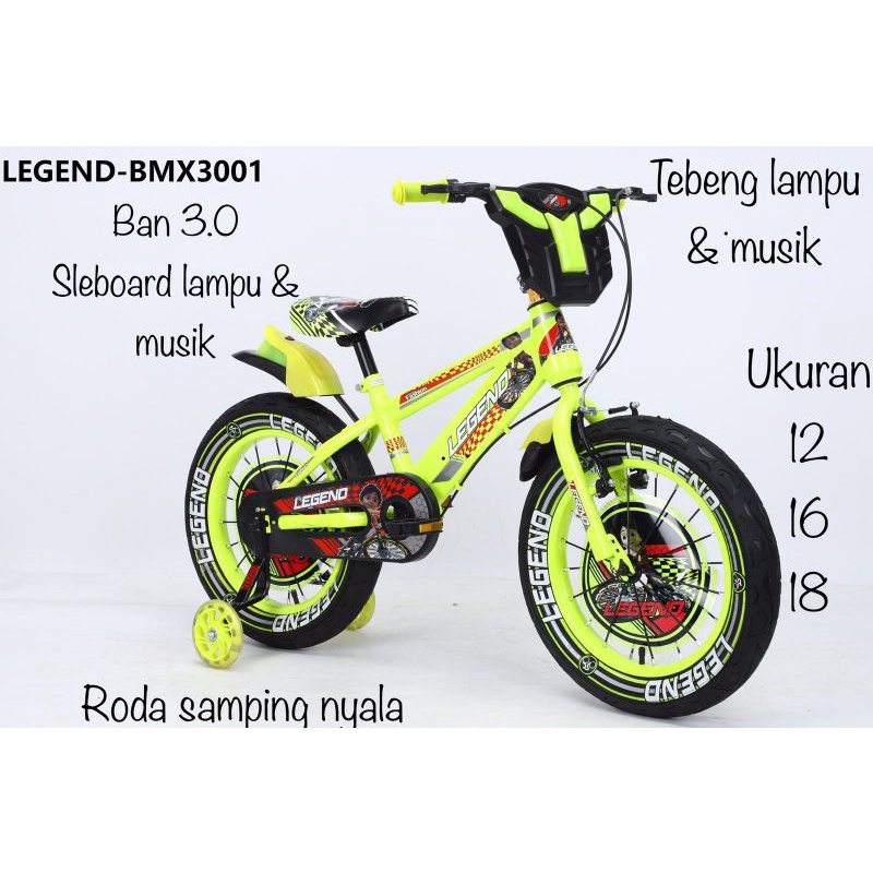 Sepeda bmx sepeda anak laki laki tango ban besar