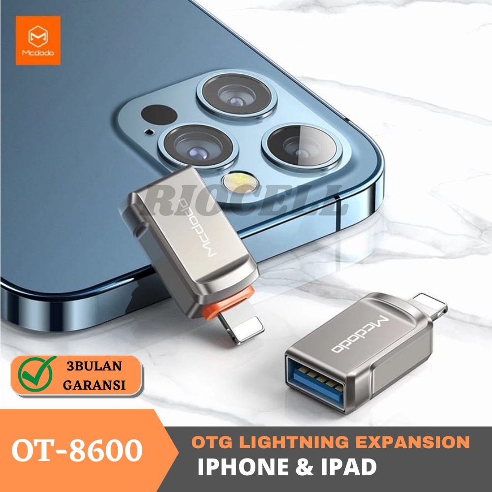 Mcdodo OTG iPhone To Flash Drive UBS A Untuk Pindah Data iPhone