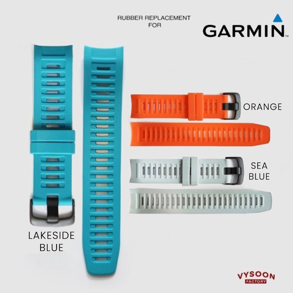 Quickfit Strap Tali Rubber Karet Jam Tangan Garmin Instinct / Instinct Tactical