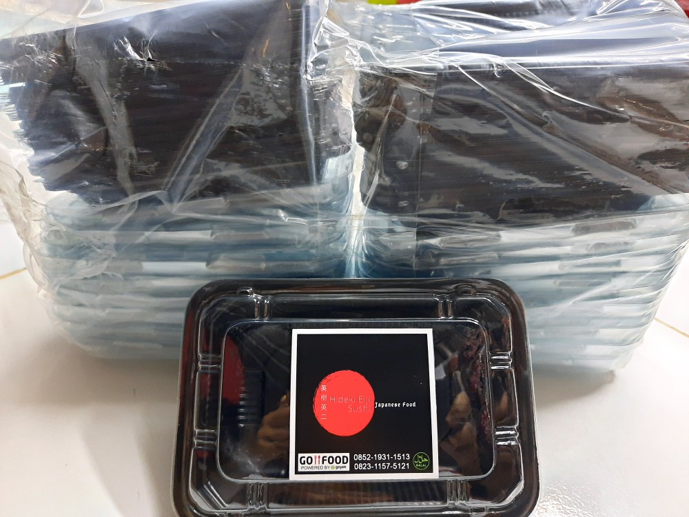 Tray Sushi - Easypack - Mika Kue Sushi - Isi 100 Set