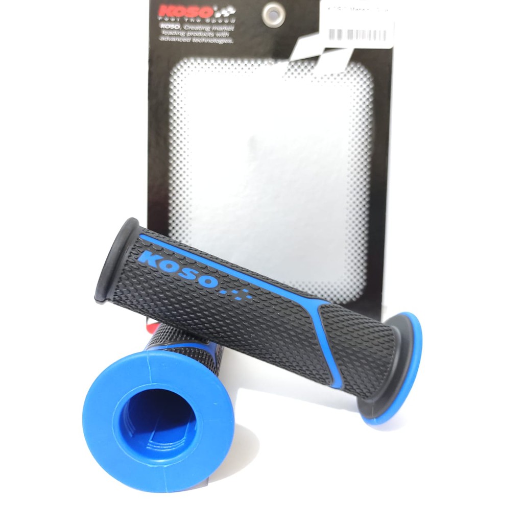 HANDGRIP GRIP KOSO ORIGINAL BIRU UNIVERSAL SEMUA MOTOR