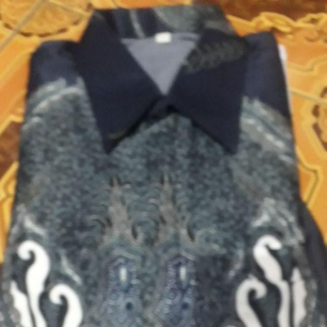 Kemeja Batik Pria Ppbtk07 Modern Lengan Panjang Casual Modis Trendy Masa Kini M L Xl Asli Pekalongan