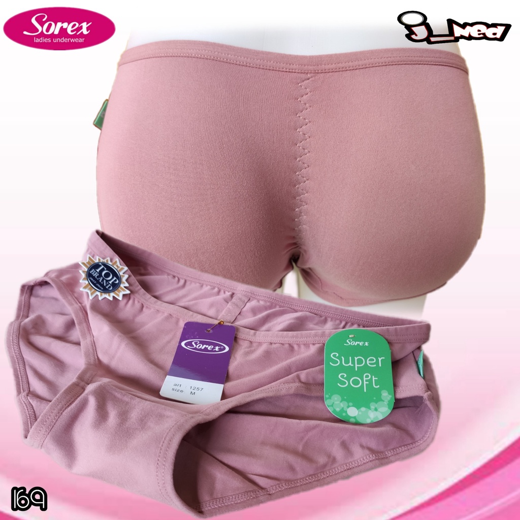 J169T ISI 3 PCS SOREX CELANA DALAM WANITA  SIZE M - XXL