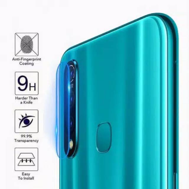 (2in 1)Tempered glass Antiblue full+Lensa camera realme C1/C2/C3/C11/C12/C15/3/3pro/5/5i/5s/5pro