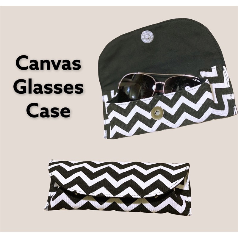 Fawn’G Handmade - Canvas Glasses Case | Pouch Kacamata | Tempat Kacamata
