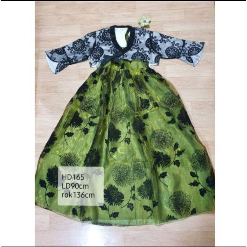 Hanbok korea wanita dewasa Hd165