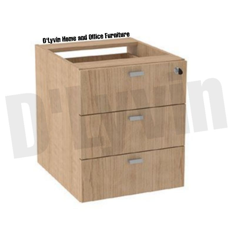 Fixed Drawer Laci Gantung Laci Meja Kantor Laci Dengan Central Lock Phd 7338 Shopee Indonesia