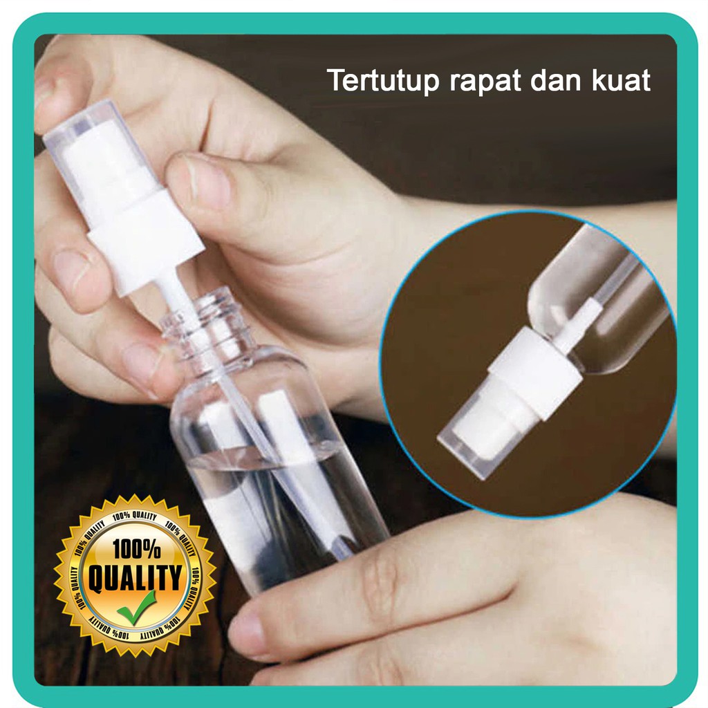 Botol Spray Botol Semprot Isi Ulang PET Tebal Botol Hand sanitizer Facemist Parfum