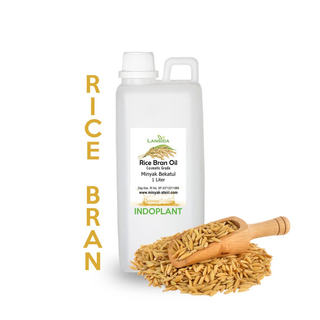 Rice Bran Oil 1 L Minyak Bekatul Padi Ricebran 1 Liter Cold Pressed Murni