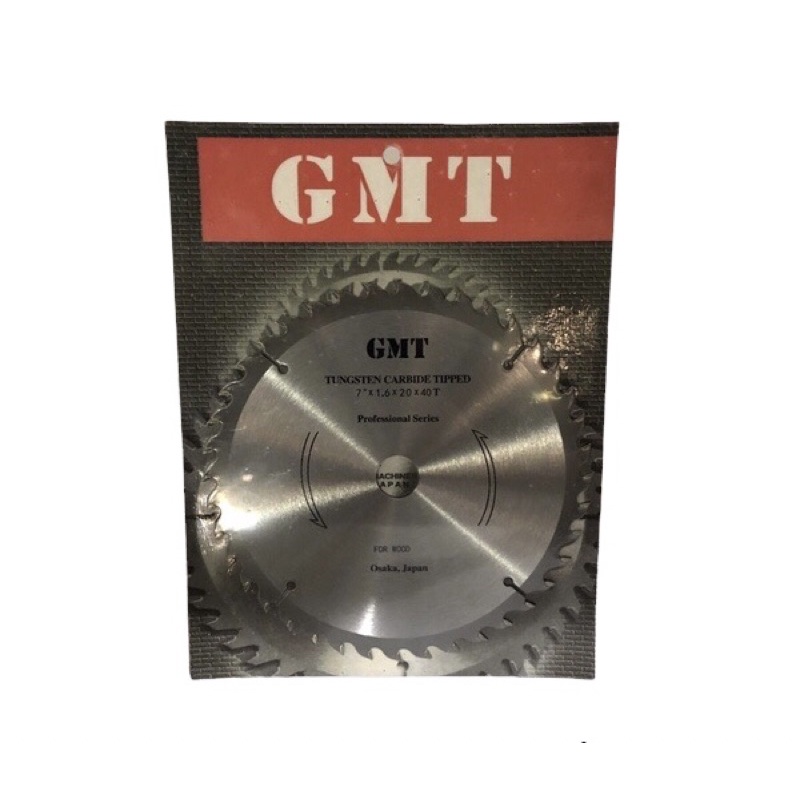MATA POTONG KAYU 7 INCH X 40T GMT CIRCULAR SAW BLADE