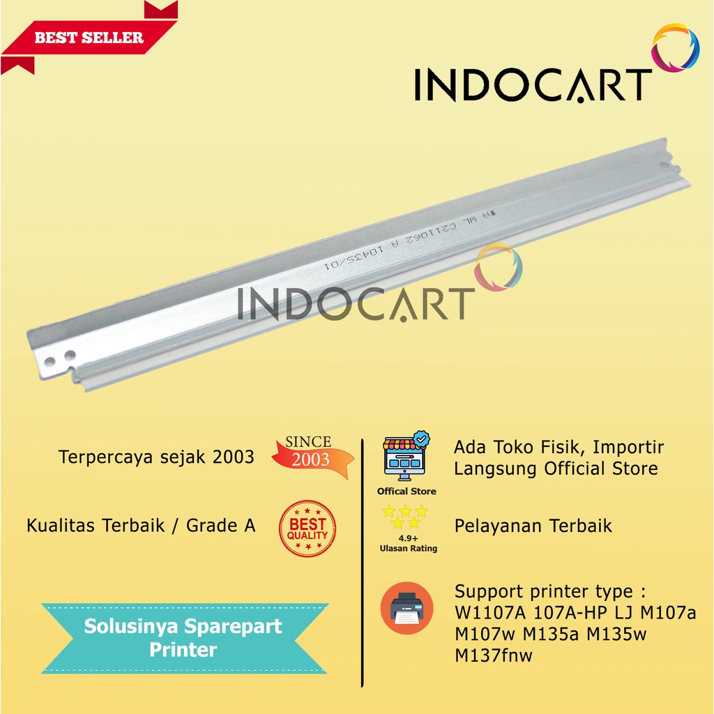 Wiper Blade-HP M107 M135 M137-Cartridge CMP (non OEM)