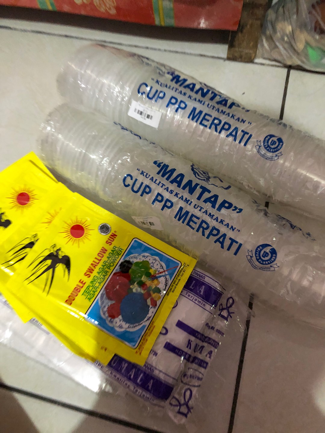 Cup Gelas/cup Puding/gelas Puding Tahan Panas/gelas Merpati Mantap