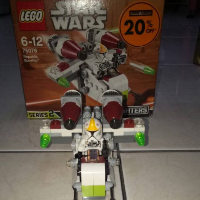 LEGO Star Wars Microfighters Series 2 Republic Gunship (75076)