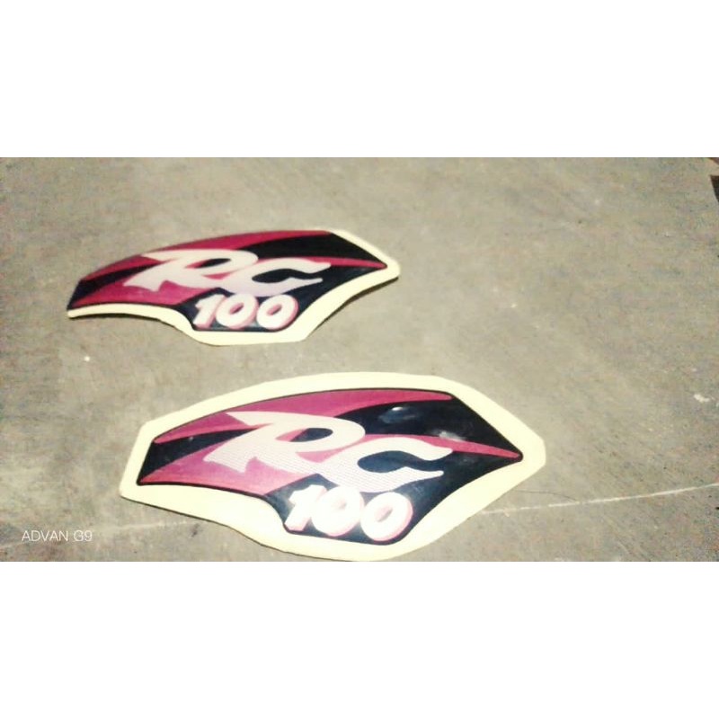 emblem sayap suzuki RC100/BRAVO