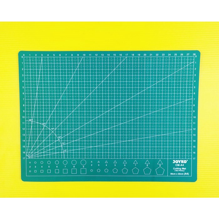 

Bergaransi Cutting Mat / Alas Potong Joyko Cm - A4 ( 30 X 22 Cm ) Sale!!!