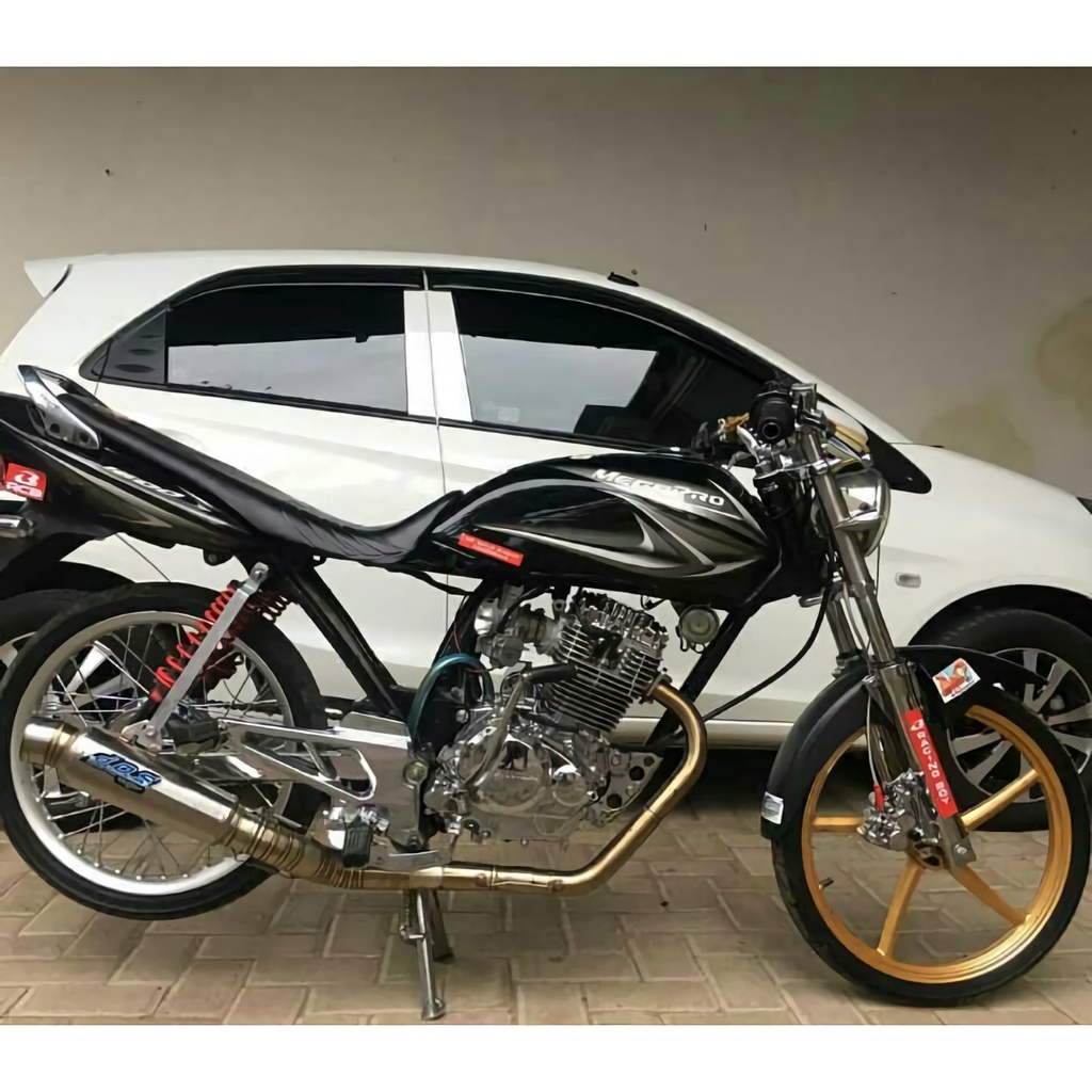 STRIPING MEGAPRO HIU STIKER HEREX RACING DECAL STICKER MEGAPRO 029