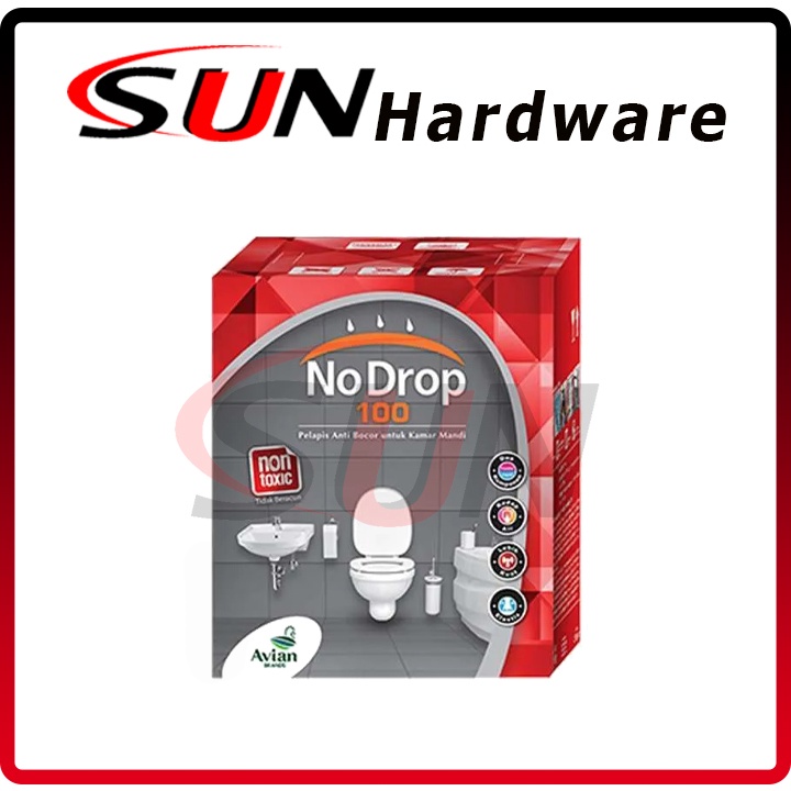 No Drop 100 Pelapis Anti Bocor Kamar Mandi Kloset Rembes Waterproofing