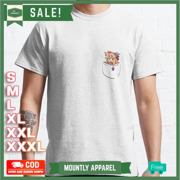 Kaos Baju Touhou - Mini Pocket Suika T-Shirt Premium