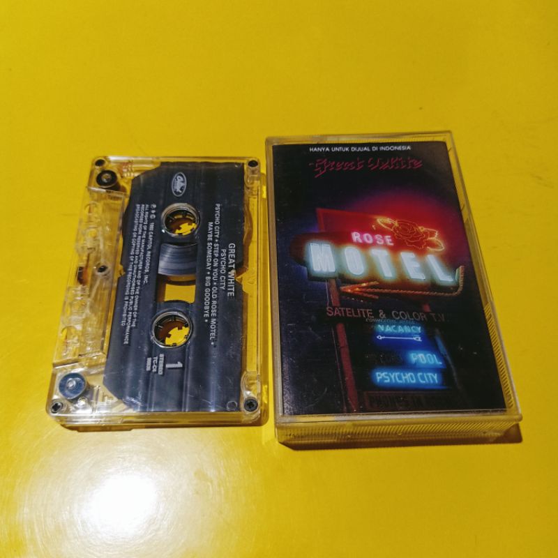 Kaset GREAT WHITE Psycho City