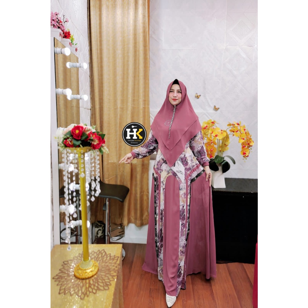 HAJAR ASWAT SYAR'I VOL 2 THE SERIES BY HK by Dermawan ORI Original Gamis Syari Kekinian Terlaris Ter