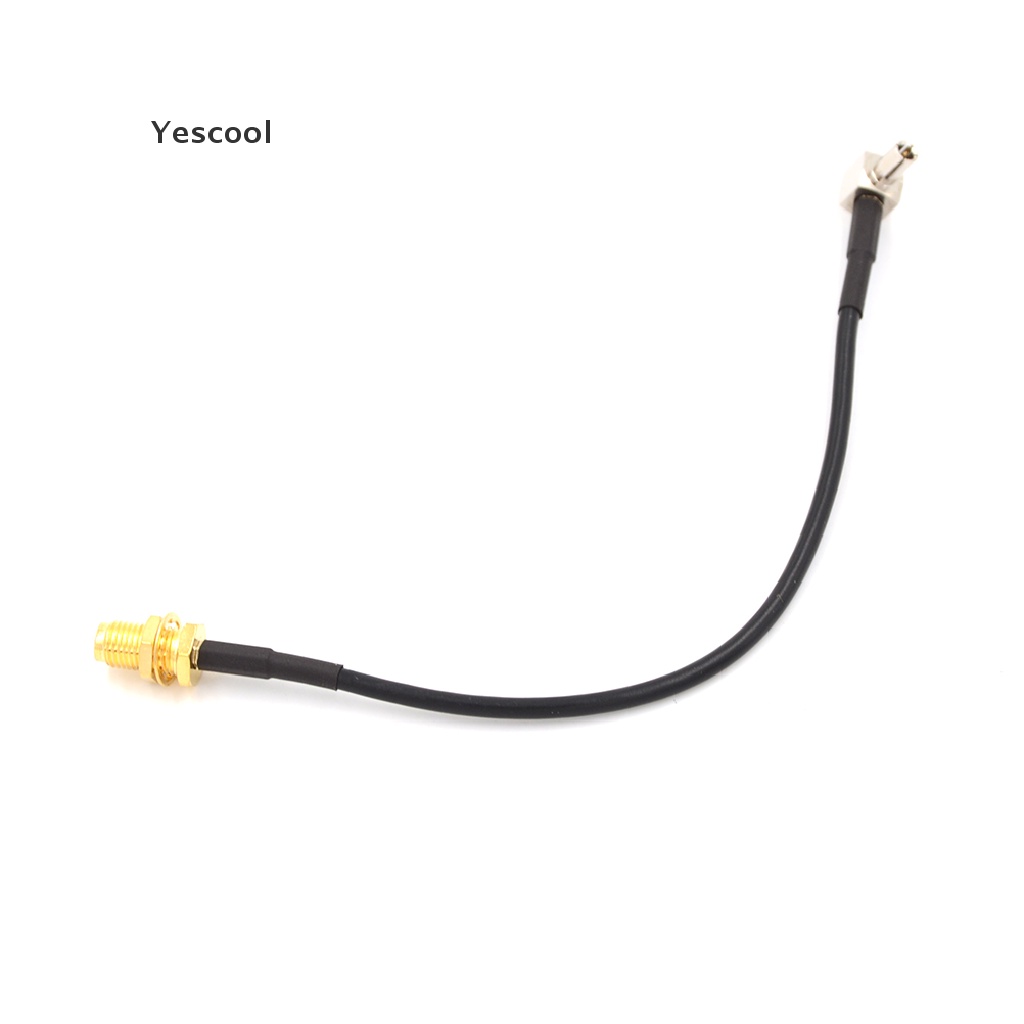 Yescool TS9 Kabel Antena Coaxial Pigtail Siku Kanan Dengan Jack SMA Female