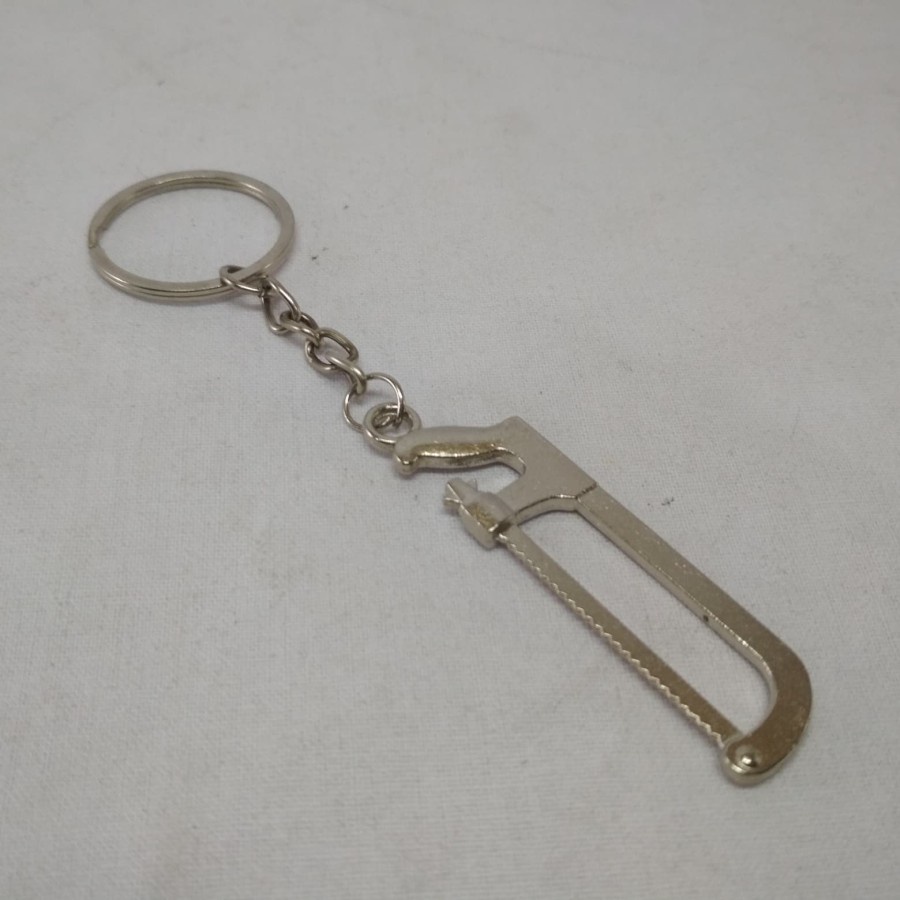 Key Chain Gantungan Kunci Ganci perkakas gergaji besi