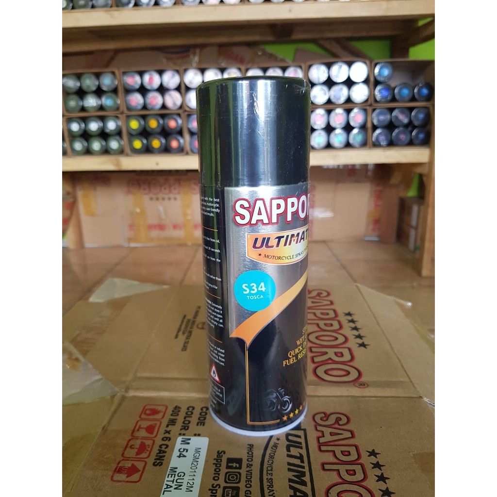 S34-Tosca: Sapporo ULTIMATE Paint/Cat Semprot Sapporo/Pilok