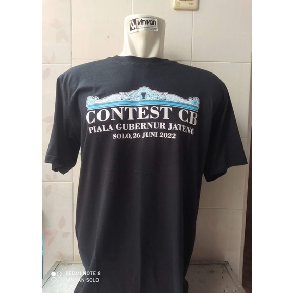 kaos kontes CB piala gubernur Jateng & Musdalub cb Jatim