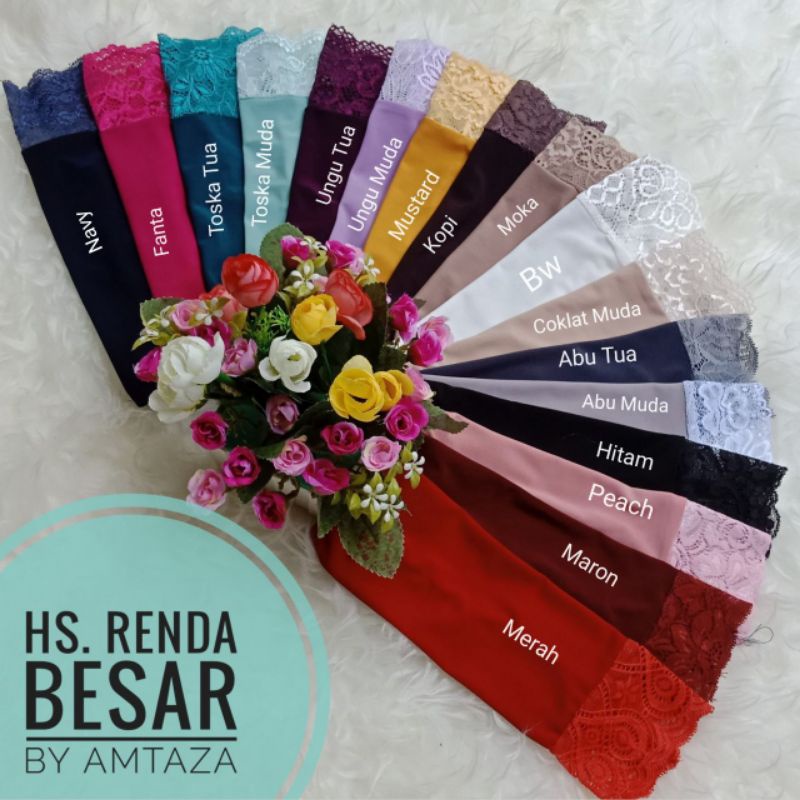 [BISA COD] Handsock jempol renda besar Premium by Amtaza | handsock jempol renda amtaza | manset jempol renda besar amtaza