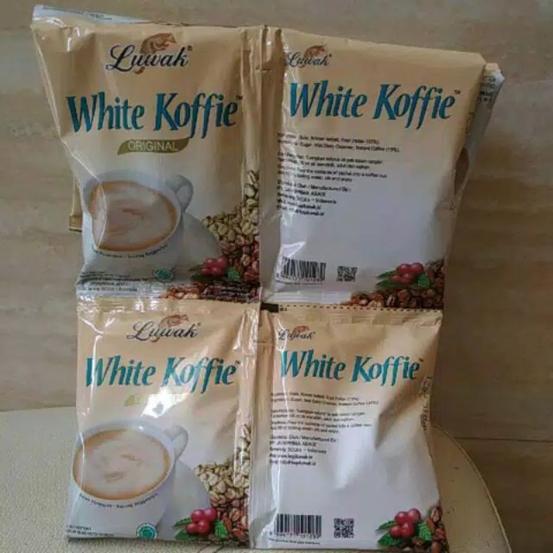 

Kopi luwak white 10 sachet