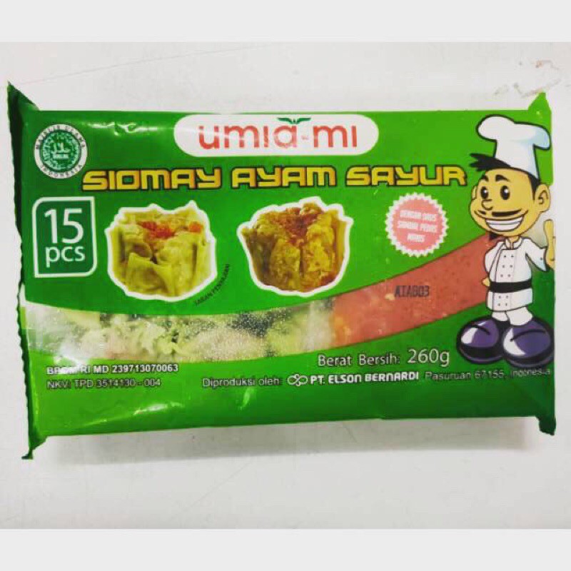 

Frozen Bandung | Siomay Umiami Ayam Sayur Isi 15 pcs