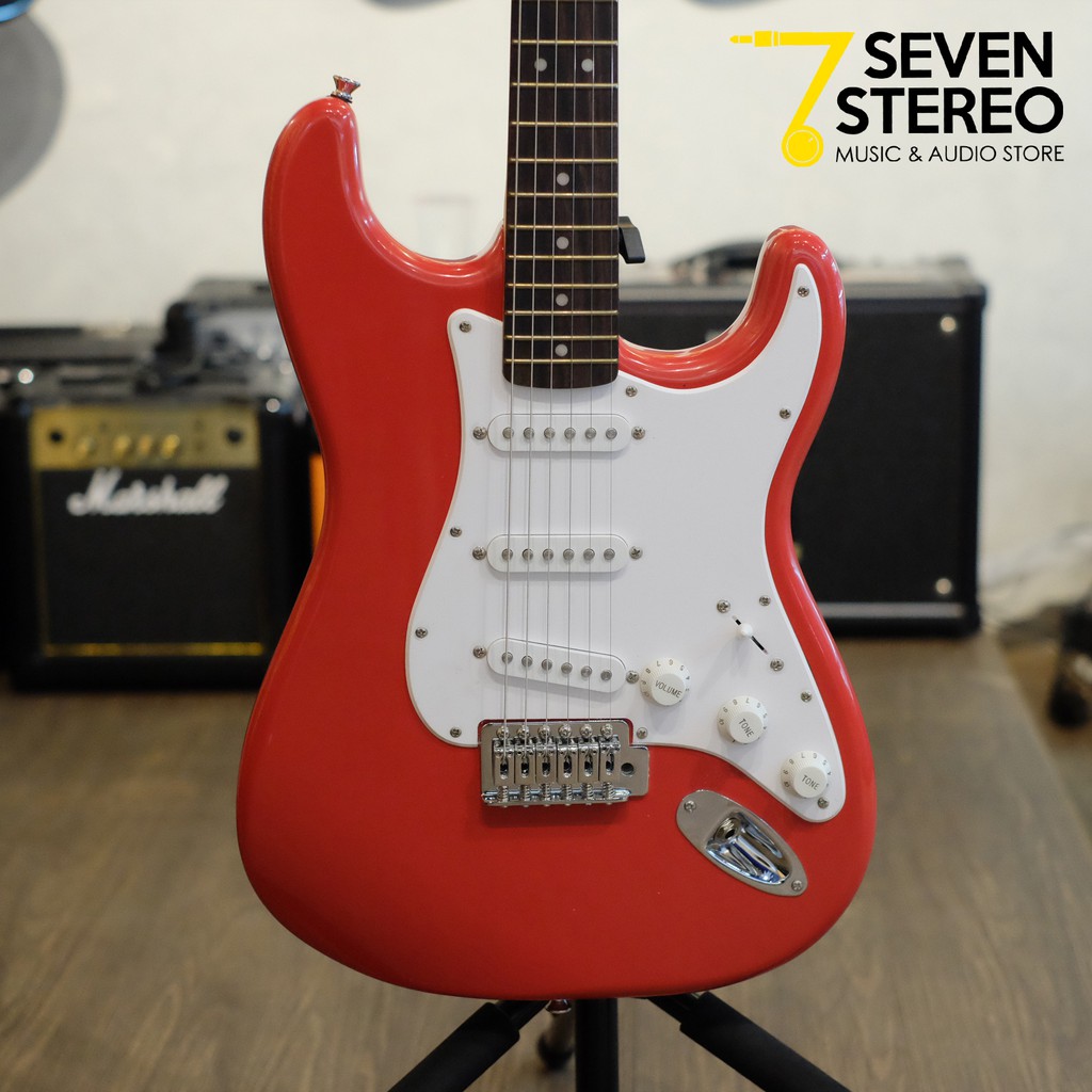 Squier Bullet Series Stratocaster Red