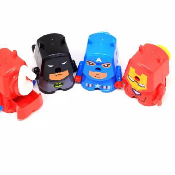 

Kekinian - Rautan Pensil Putar Superhero / PENCIL RAUTAN