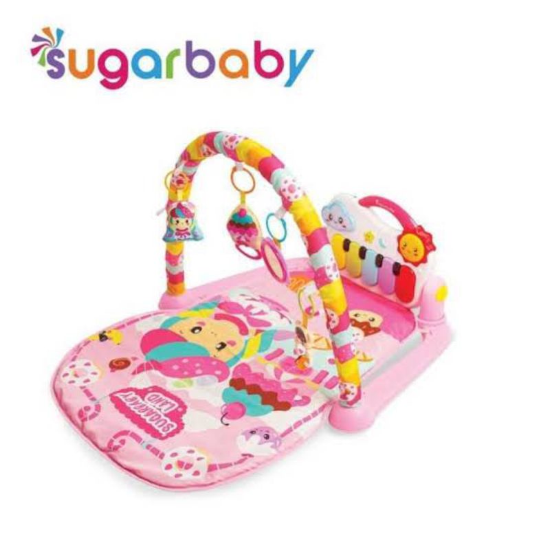 BABY SUGAR ALL IN 1 PIANO PLAYMAT - MUSICAL PARADE - MATRAS SANTAI BAYI DENGAN MUSIK