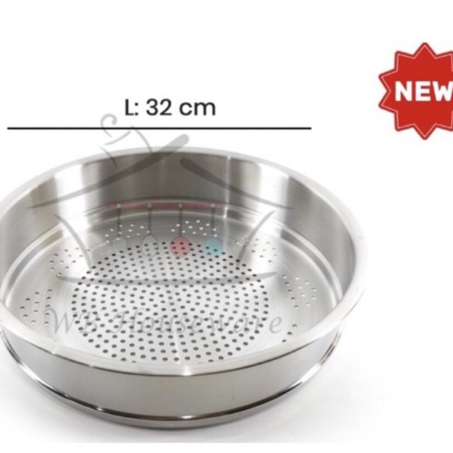 dandang steamer cocok utk koyle utk wok peessure 32 cm,28cm,24 cm