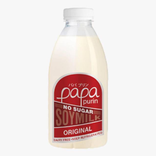 

Papa Purin Soymilk Original No Sugar 350 ml