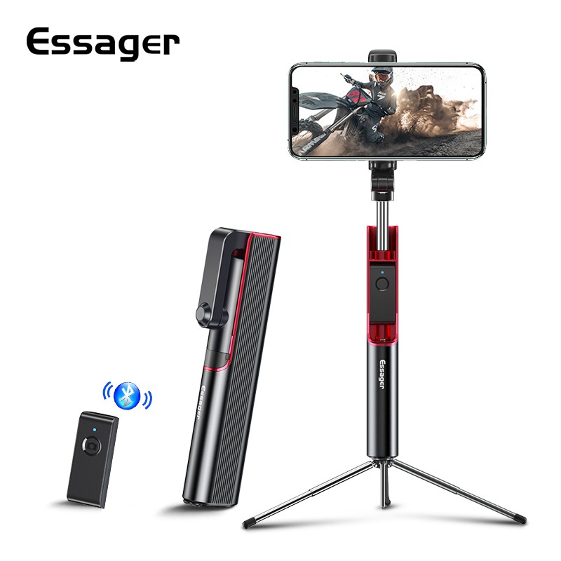 

Essager Selfie Stick Tripod Bluetooth for iPhone Xiaomi Selfiestick Portable for Android Mobile Phone Mini Tripod Monopod Holder