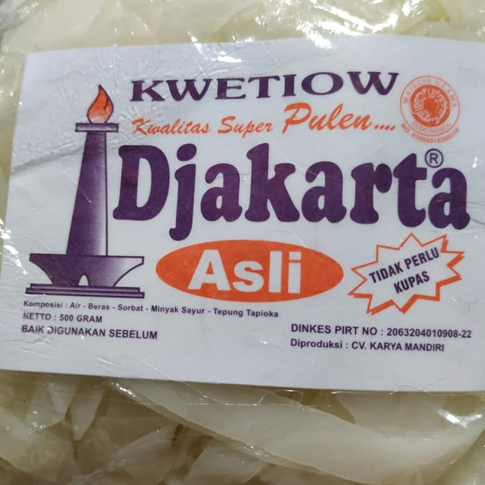 

Kwetiau Jakarta 500 gram