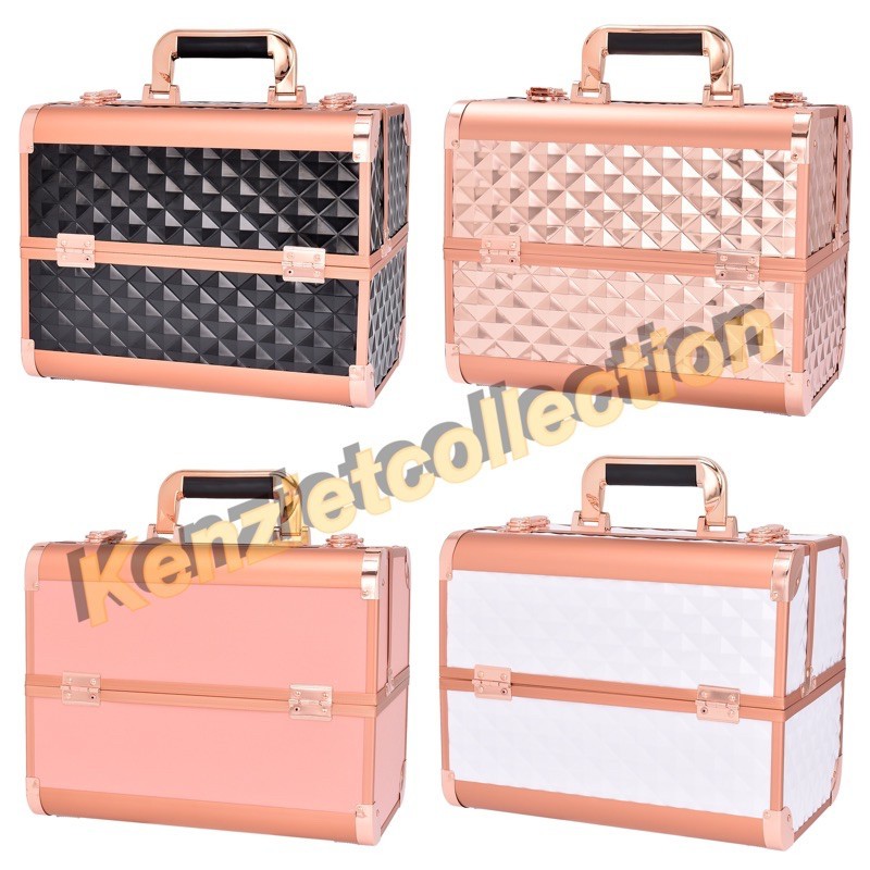 Promo Box Makeup /Tempat Kosmetik /kotak Kosmetik /Tempat Perhiasan /Ukuran 32x21x26cm B1655